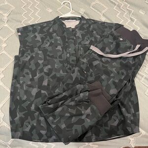 XS/XSP figs camo scrub set